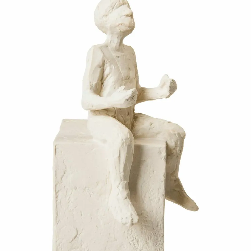Vattumannen 19cm, vit