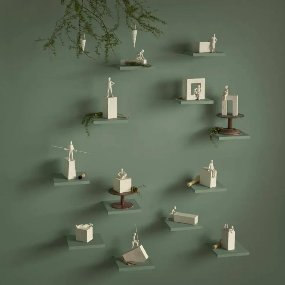 Vattumannen 19cm, vit
