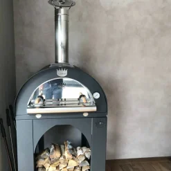 Vedeldad Pizzaugn 80x60 cm. Antracit