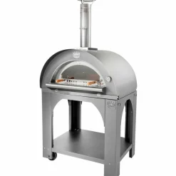 Vedeldad Pizzaugn 60x60 cm. Rostfritt stål
