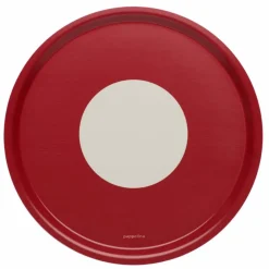 VERA bricka 38 cm, röd
