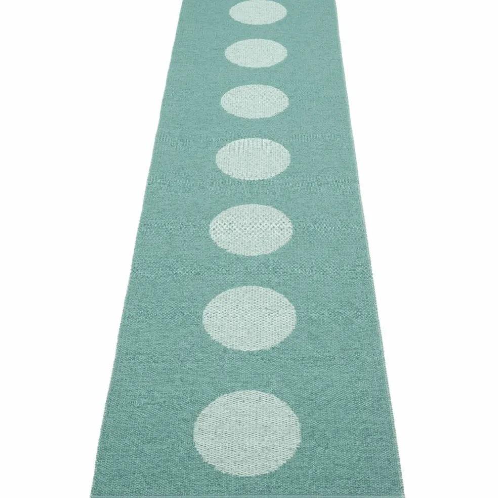 Vera Pop matta 70 × 280 cm, jade/turquoise