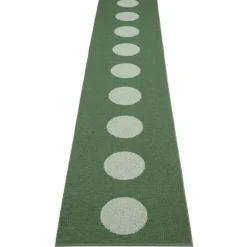 Vera Pop matta 70 × 360 cm, leaf/misty mint