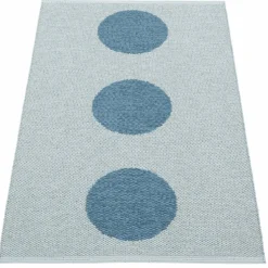 Vera Pop matta 70 × 120 cm, leaf/misty mint