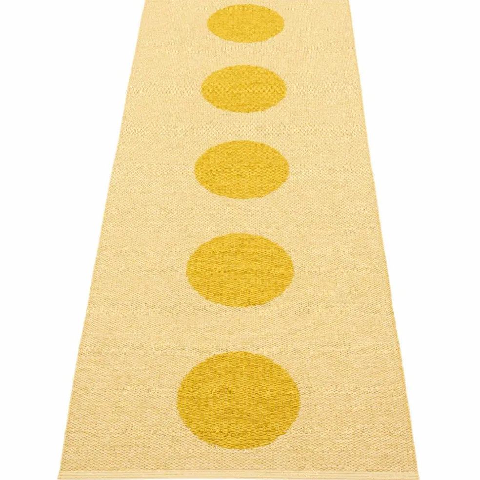 Vera Pop matta 70 × 200 cm, leaf/misty mint