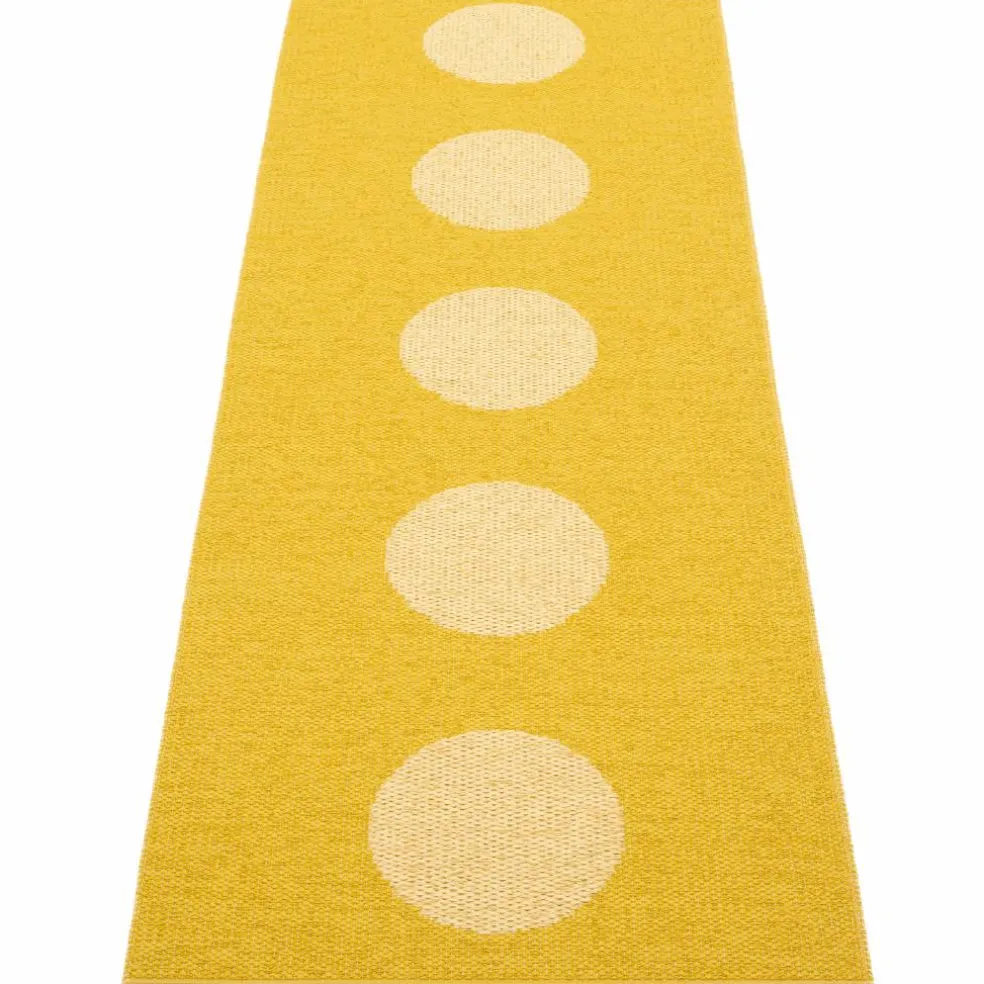 Vera Pop matta 70 × 200 cm, leaf/misty mint