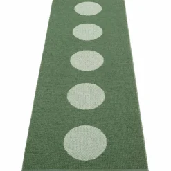 Vera Pop matta 70 × 200 cm, leaf/misty mint