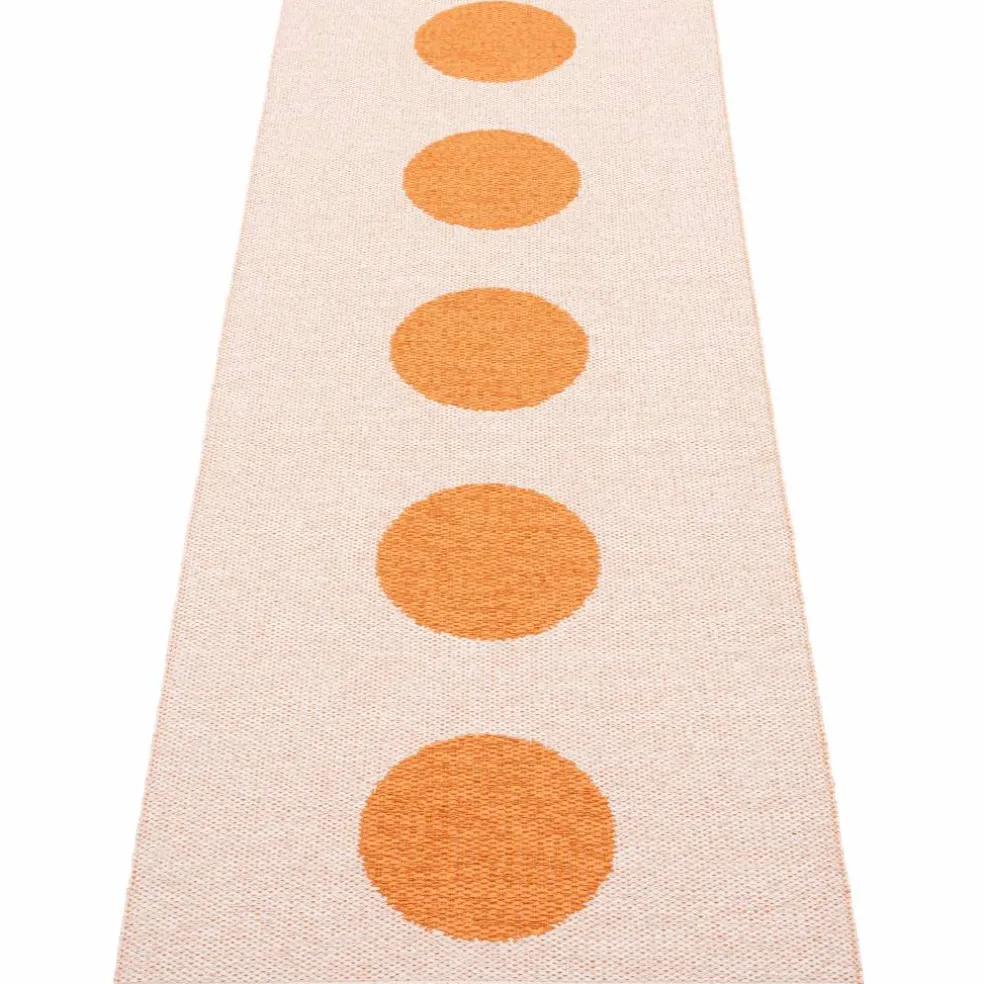 Vera Pop matta 70 × 200 cm, leaf/misty mint
