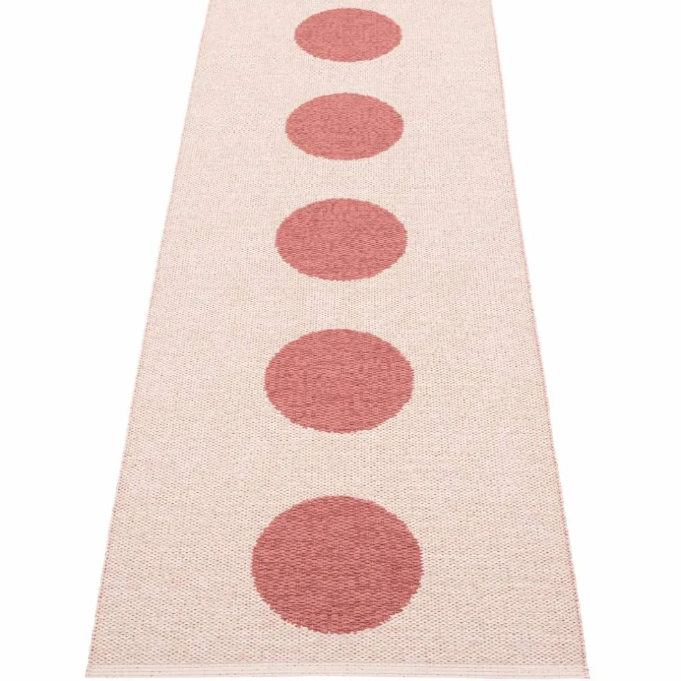 Vera Pop matta 70 × 200 cm, leaf/misty mint