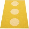 Vera Pop matta 70 × 120 cm, mustard/yellow