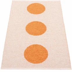 Vera Pop matta 70 × 120 cm, mustard/yellow