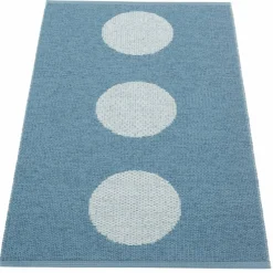 Vera Pop matta 70 × 120 cm, river/blue fog