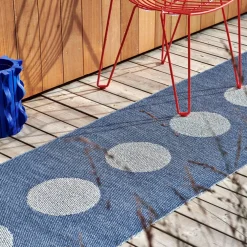 Vera Pop matta 70 × 200 cm, river/blue fog