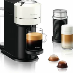 Vertuo Next Value Pack kaffemaskin och mjölkskummare, svart