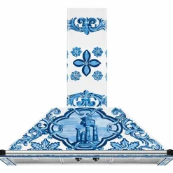Vägghängd fläkt Dolce & Gabbana Blu Mediterraneo KT90DGME 90 cm