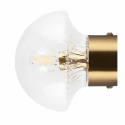 16 vägglampa, rök/svart