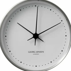 Väggur Stål/Vit 22 cm