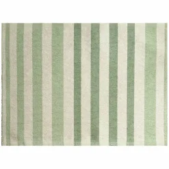 Vibeke Klint bordstablett 33 × 48 cm, breda linjer/grön