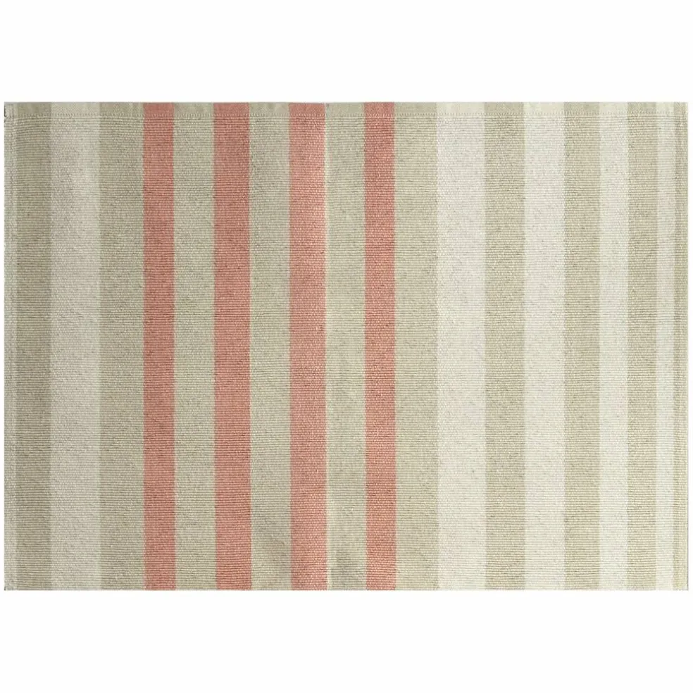 Vibeke Klint bordstablett 33 × 48 cm, breda linjer, blå