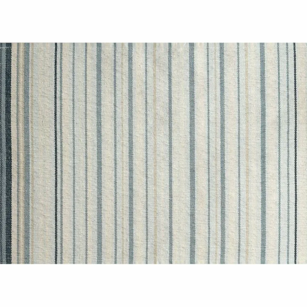 Vibeke Klint bordstablett 33 × 48 cm, breda linjer, blå