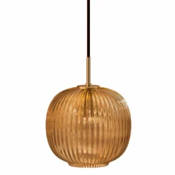 Vibra taklampa 18 cm, amber