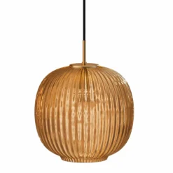 Vibra taklampa 18 cm, amber