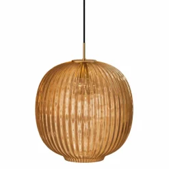 Vibra taklampa 18 cm, amber