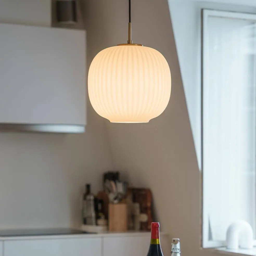 Vibra taklampa 35 cm, opal