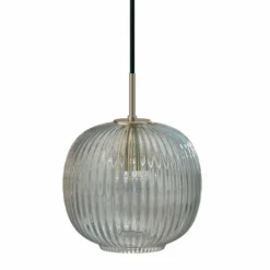 Vibra taklampa 18 cm, smoke