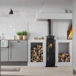 Viking 30 vedspis toppanslutning