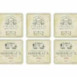 Vin de France Glasunderlägg 6-pack