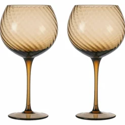 Vinglas 47 cl 2-pack, brun