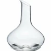 Vinkaraff i Glas med Rostfritt Fat