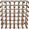 Vinställ Påbyggnadsbart 42 Flaskor Dark oak