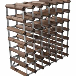 Vinställ Påbyggnadsbart 42 Flaskor Dark oak