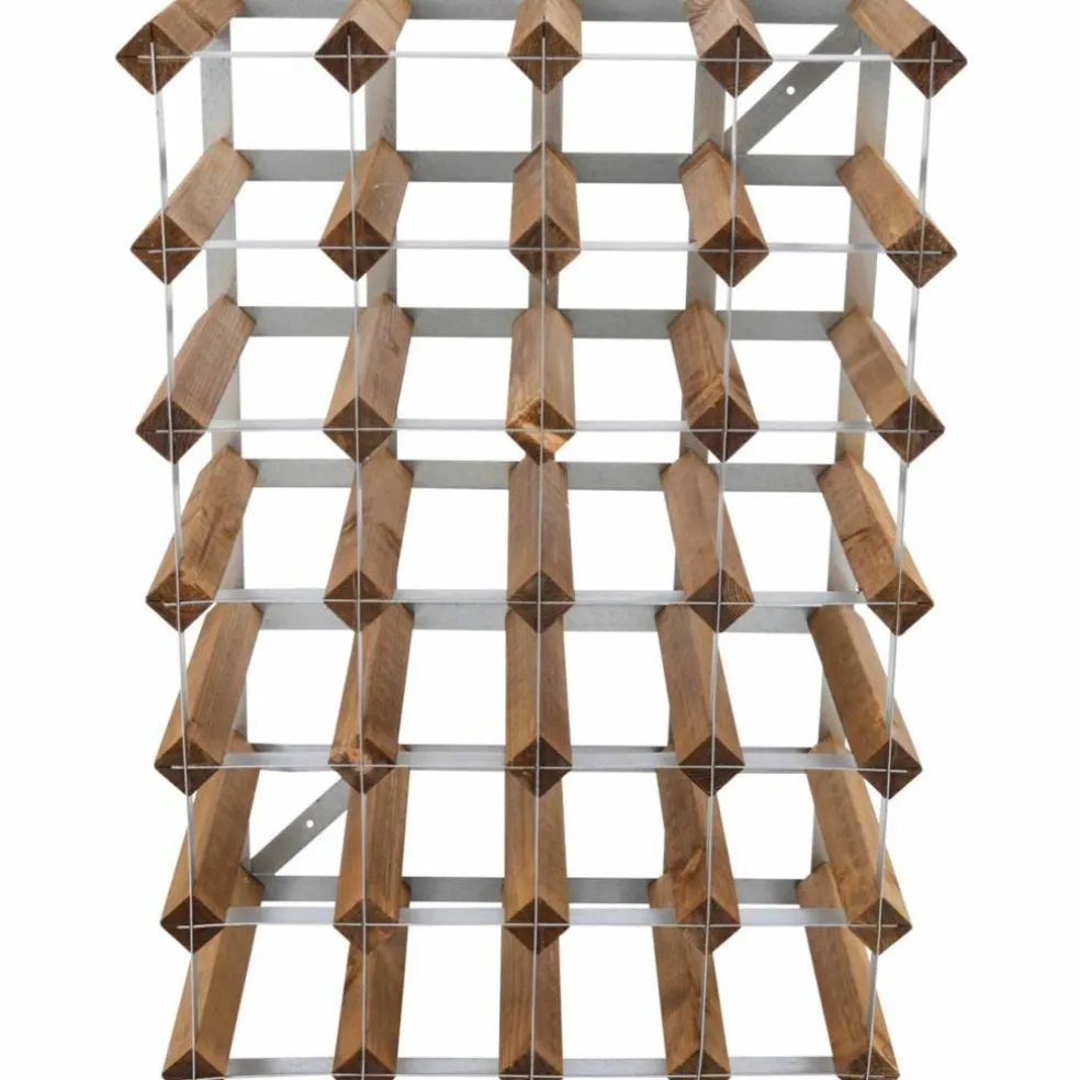 Vinställ Påbyggnadsbart 30 Flaskor Light oak