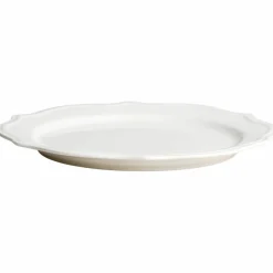Violette tallrik 28 cm, vit