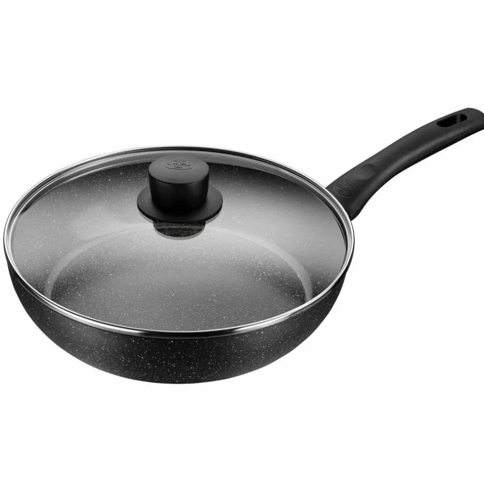 Vipiteno traktörpanna med lock 28 cm, aluminium