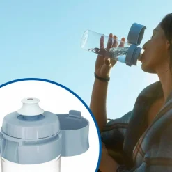 Vital vattenflaska 0,6 liter, blå