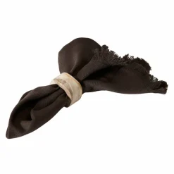 Vita servettring 4-pack, seashell