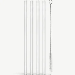 Viva Sugrör inkl. borste, 4-pack