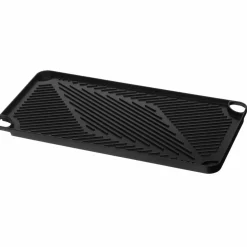 Vändbar grillplatta 46 x 23 cm, aluminium
