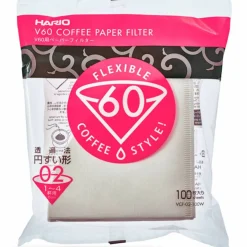 V60 Pappersfilter 1-4 Koppar 100 st