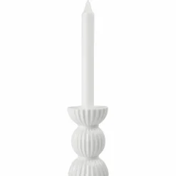 Värmeljusstake, 14 cm, vit