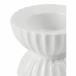 Värmeljusstake, 8 cm, vit
