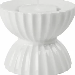Värmeljusstake, 8 cm, vit