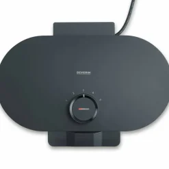 WA 2118 dubbelt våffeljärn, svart