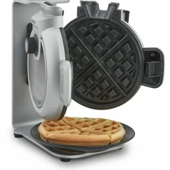 WaffleUp belgiskt våffeljärn 18 cm, stål/svart