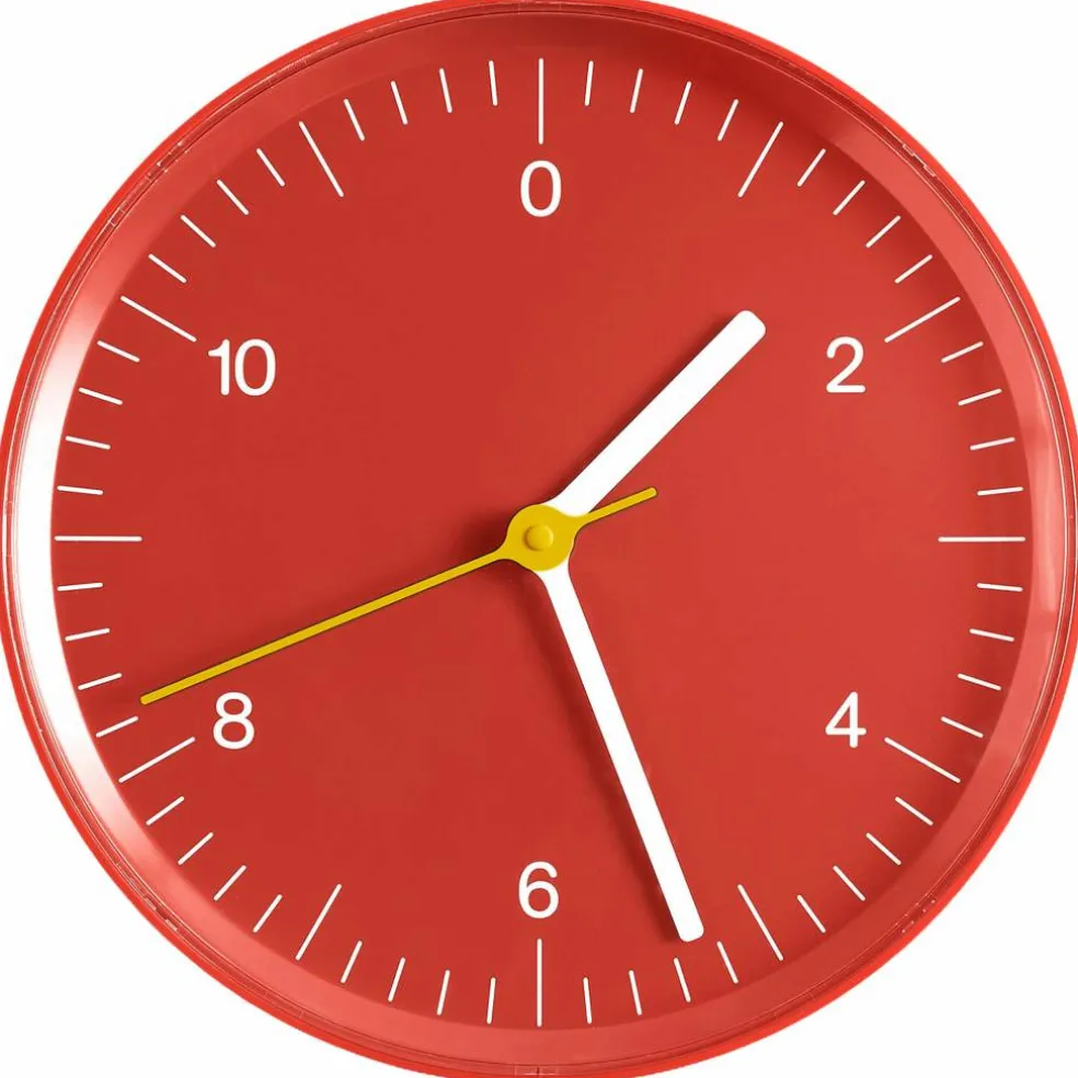 Wall Clock väggklocka, rosa