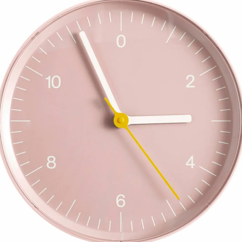 Wall Clock väggklocka, rosa
